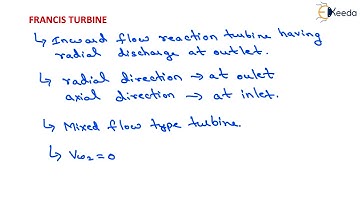 Francis Turbine - Hydraulic Turbines - Applied Hydraulics