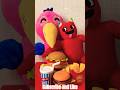 Opila Bird and Banban mukbang #shorts #viral #trending