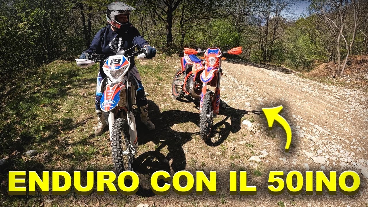 COSA VUOL DIRE FARE ENDURO CON IL 50INO😓 YouTube