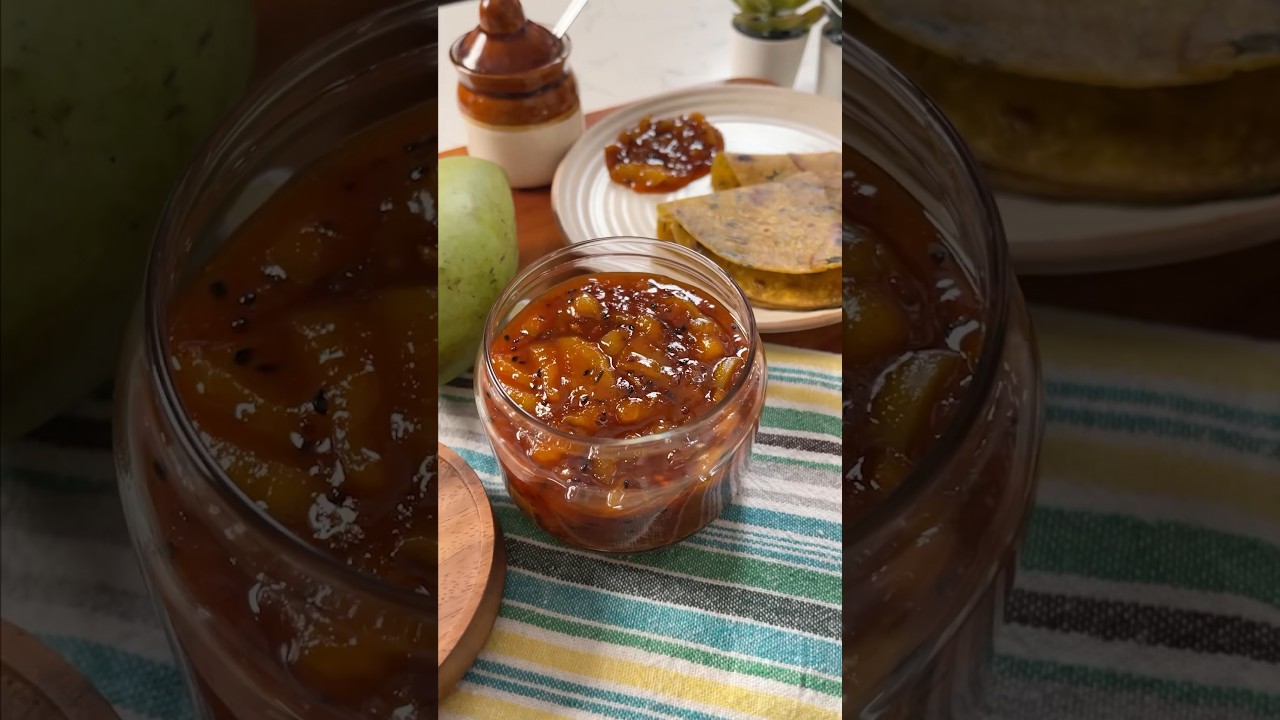 Mango Launji Recipe - How to make raw mango chutney - कच्चे आम की लौंजी - kairi launji recipe