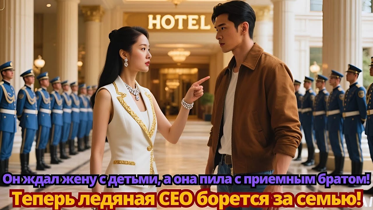 Он ждал жену с детьми, а она пила с приемным братом! Теперь ледяная CEO борется за семью!