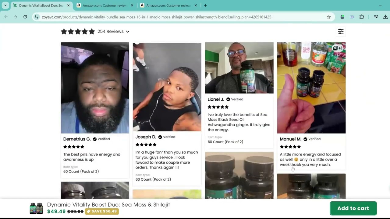 Zoyava Dynamic Vitality Bundle Review Legit or a Scam?