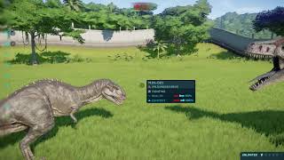 Majungasaurus vs Allosaurus: Jurassic World Evolution