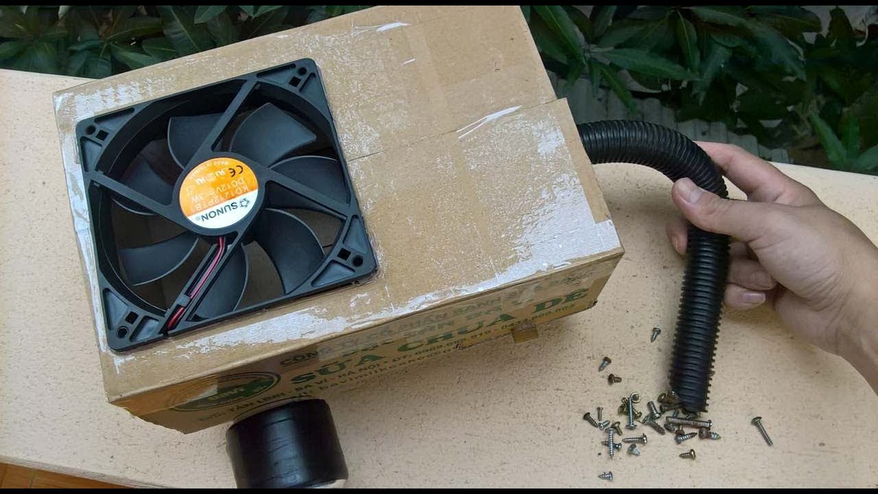 How To Make Vacuum Cleaner From Cardboard Easy Way YouTube