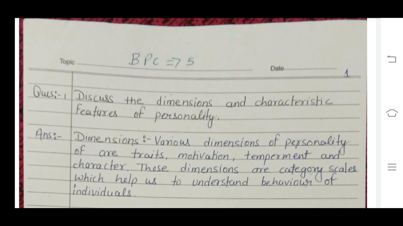 BPC 5 Ignou Solved Assignment