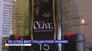 The Black Olive wins Tri-Cities Best Italian Food