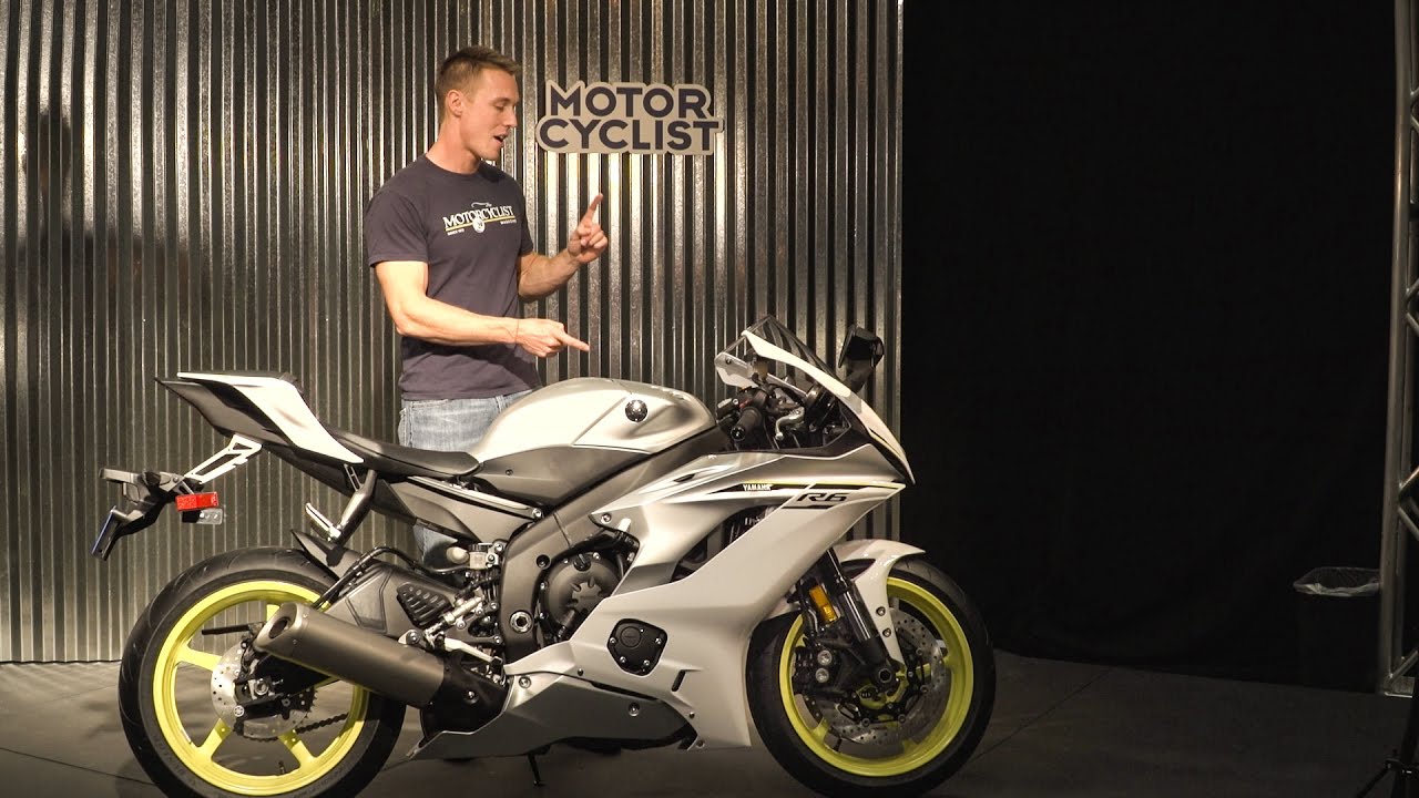 YZF-R6 First Look Review - YouTube