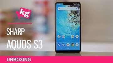 Sharp AQUOS S3 Unboxing [4K]