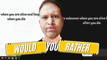 "Crazy 𝐖𝐨𝐮𝐥𝐝 You 𝐑𝐚𝐭𝐡𝐞𝐫 Questions You Won