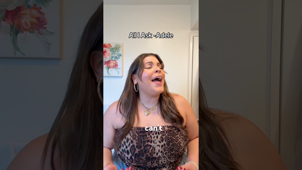 Adele - All I Ask cover 🤎 #singing #singer #cover #adele