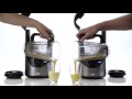 Omogenizarea bananelor in vid  vidia vacuum blender bl001