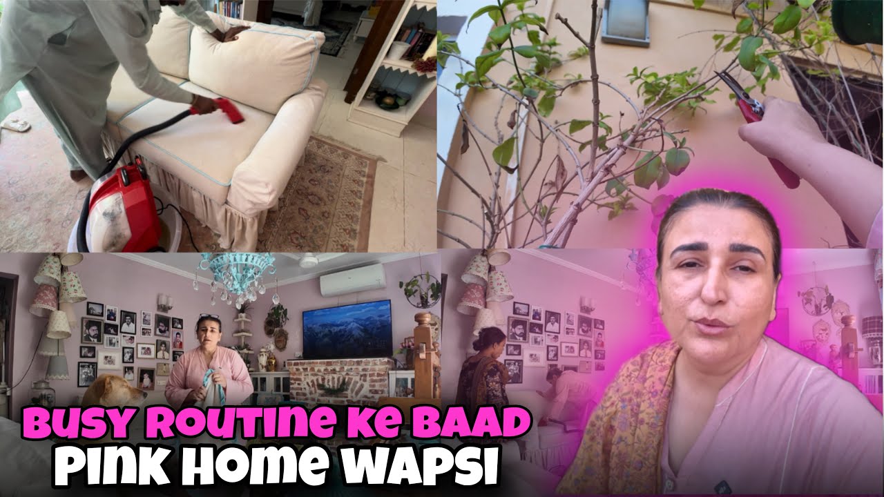 Bohot Dino Baad Pink Home Wapas 🏠 | Job Start Ho Gayi + Ghar Ki Deep Cleaning | Part 1 