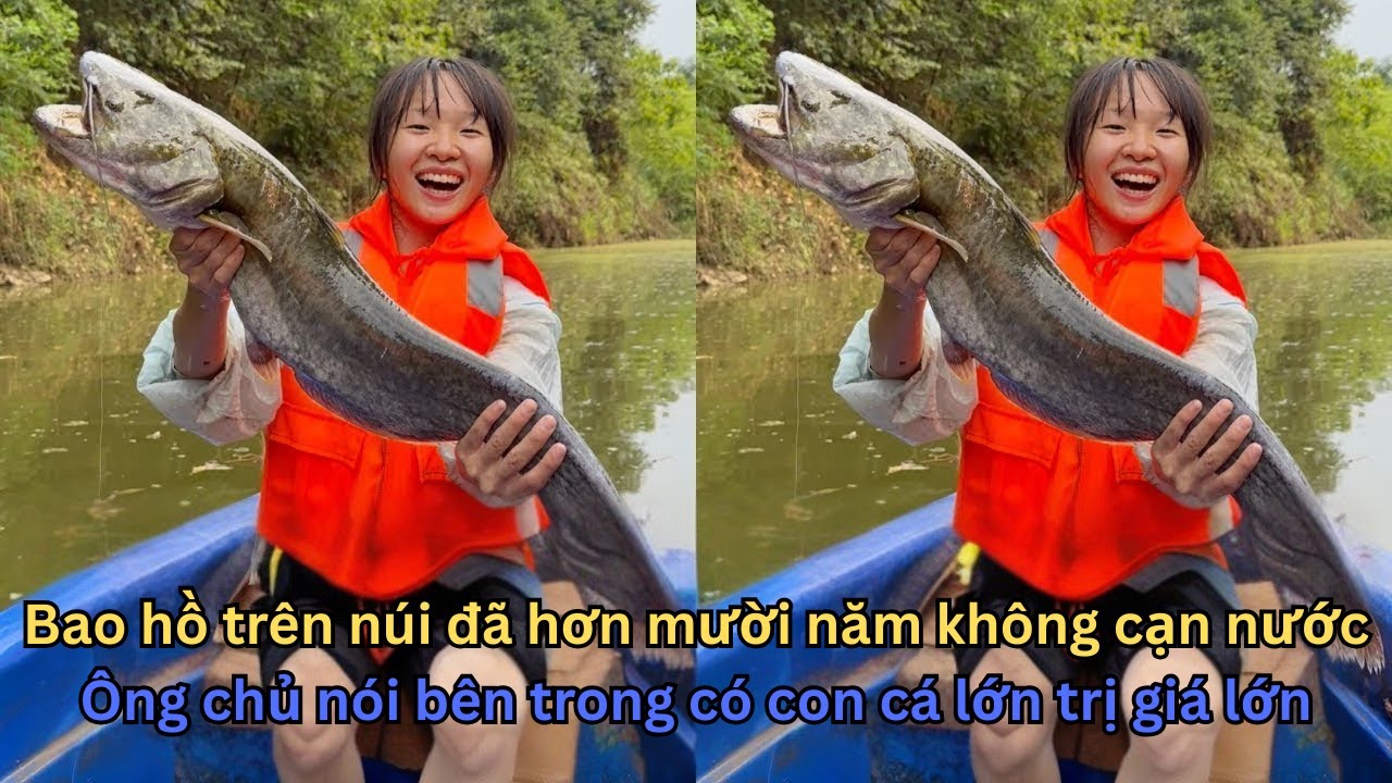 Chi 12,000 Tệ Săn 'THỦY QUÁI' 40KG Trong Hồ Hoang 10 Năm!