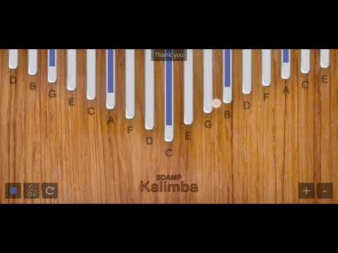 Island Song Come Along With Me Adventure Time Kalimba Tabs Youtube