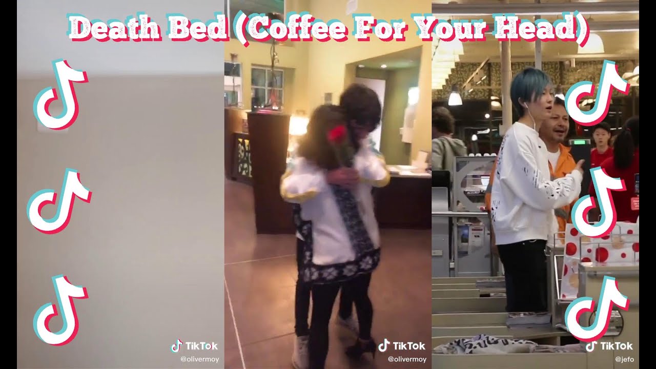 Death Bed (Coffee For Your Head) 100 IN SYNC TIKTOK COMPILATION