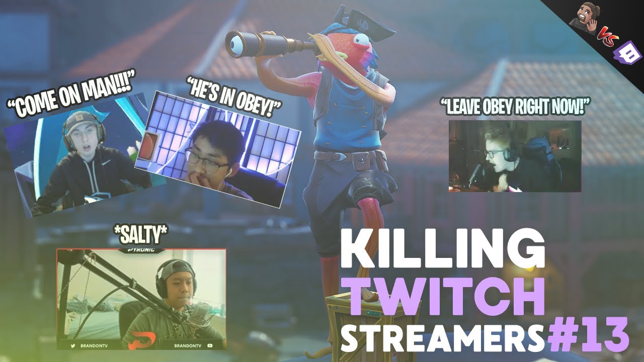 Killing Fortnite Twitch Streamers 13 Keyboard And Mouse Easier Than Controller - 