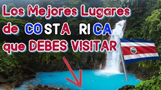 TURISMO EN COSTA RICA 🇨🇷 | Los 10 Lugares más TURÍSTICOS en Costa Rica 🇨🇷 que DEBES VISITAR (2024)