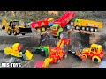 Jcb Tractor Cartoon video | New Tata Truck Stuck In Mud pond Pull Out Jcb 3dx | Jcb Video | ARS Toys