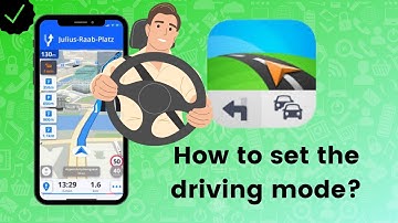 How to set the driving mode on Sygic GPS?