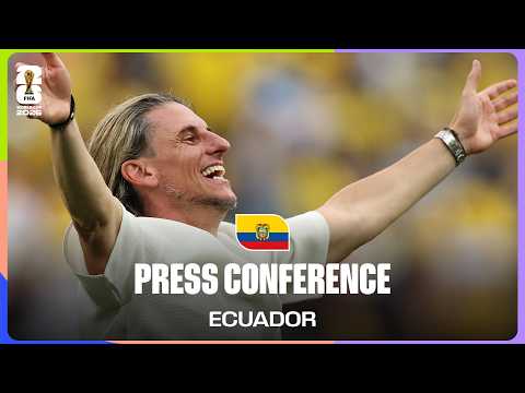 Post-Match Press Conference: Ecuador's Sebastián Beccacece On 2-1 Win Over Germany