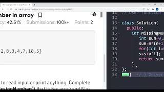 Missing number in array || Must Do Coding Questions for Product Based Companies