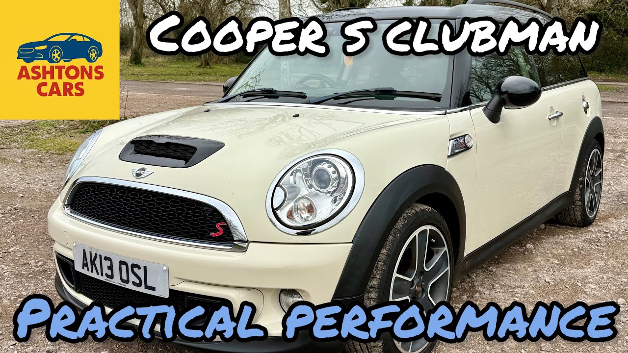Mini R55 Cooper S Clubman - rare 2013 example of this 184bhp Turbo Mini ...