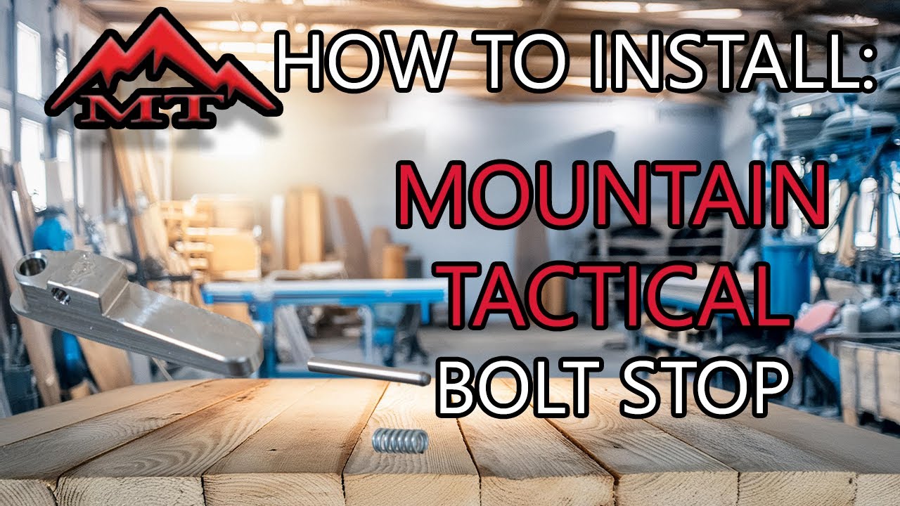 MOUNTAIN TACTICAL TIKKA T3/T3X LONG ACTION BOLT STOP