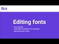 Customizing Fonts on Your B12 Website | Step-by-step tutorial