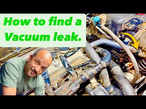 Rough idle? Vacuum leak! - YouTube