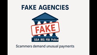 Information Government Impersonation Scam Training Guide