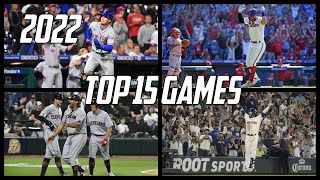 MLB | Top 15 Games of the Regular Season (2022) screenshot 4