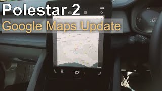 Polestar 2 Google maps update