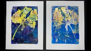 Magic on the Gelplate - 3 glorious pieces - Video Tutorial