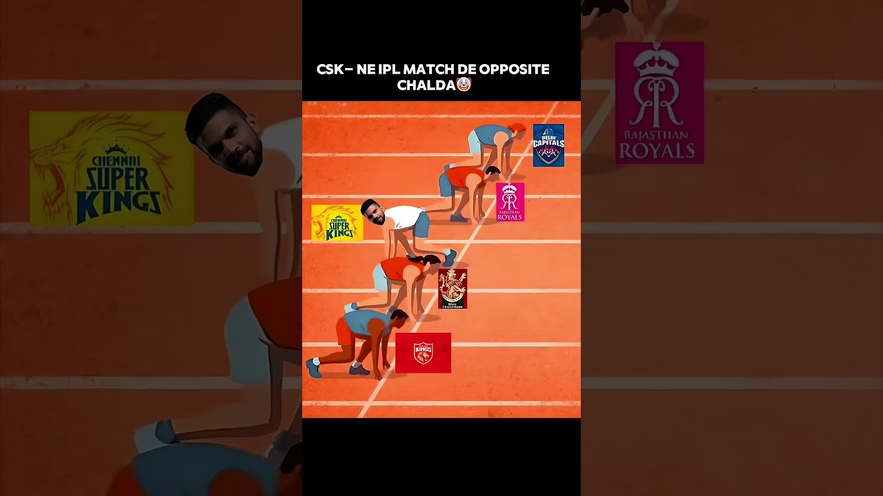 ⁣CSK ka IPL 2026 me bura haal 😭 | 3 Match 3 Haar | Chennai Super Kings vs Reality Meme 😂