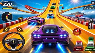 Mega Ramp Monster Car Racing 3D - Extreme Car Stunts - Android Gameplay