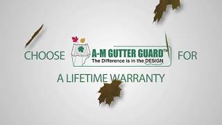 A M Gutter Guard - How it keeps your gutters clean.