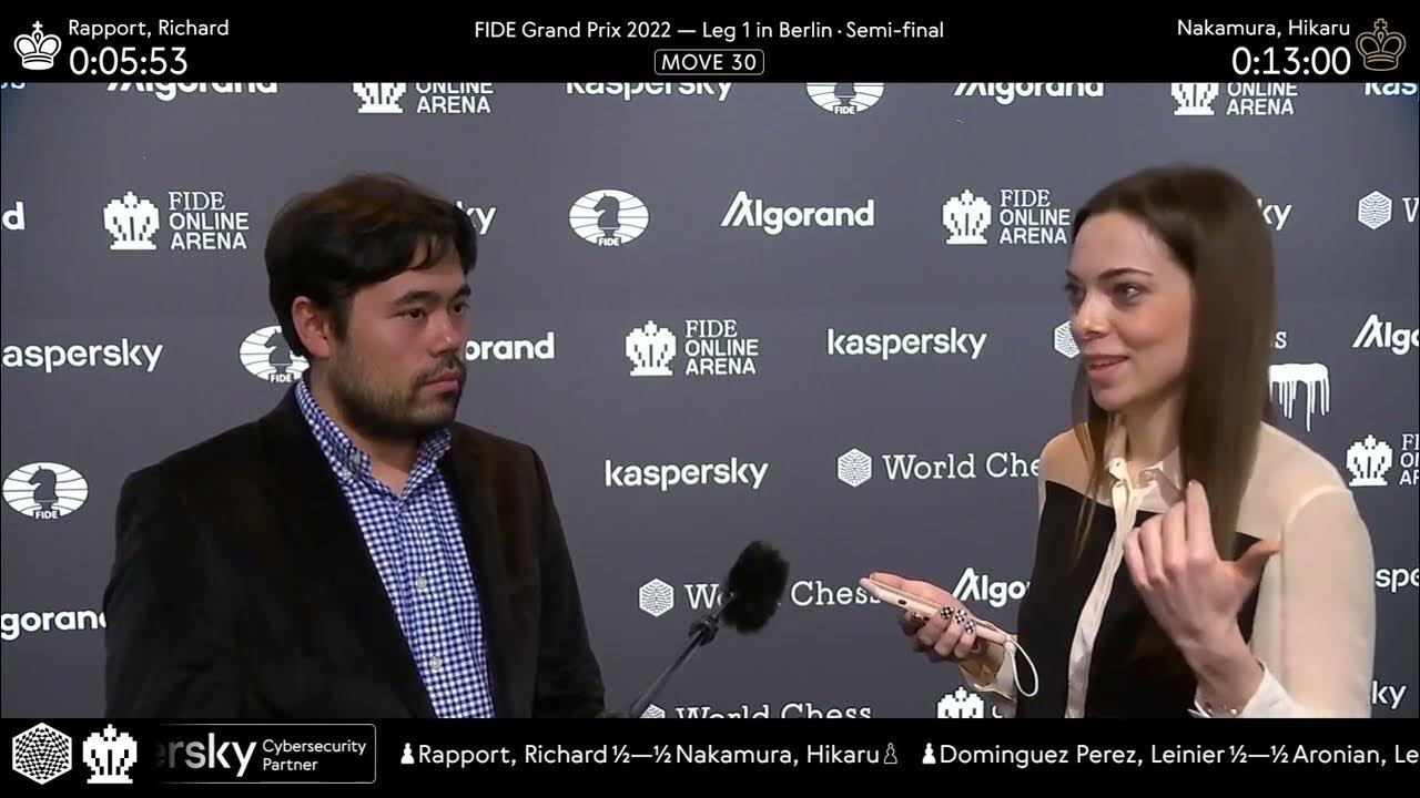 He looked at me like I was a complete idiot — Daniil Dubov after Round  5 of the FIDE Grand Prix 