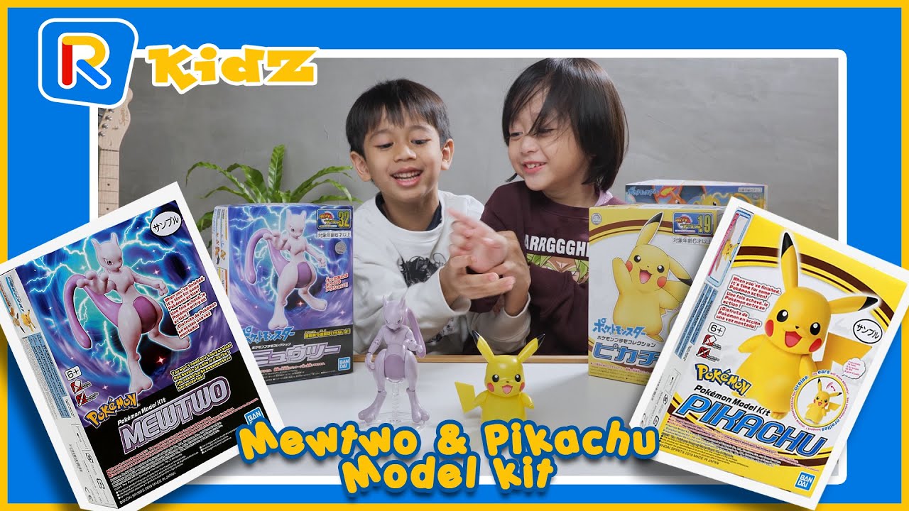 Pikachu & Mewtwo model kit | Rkidz
