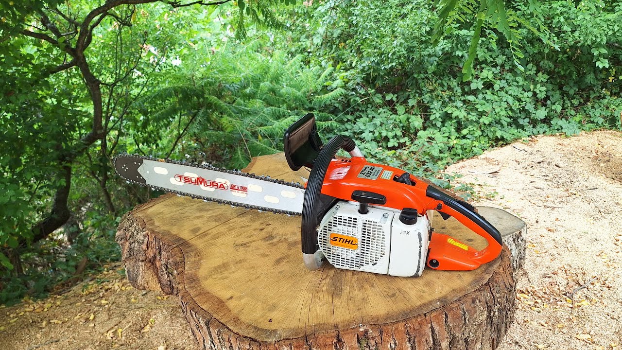 Stihl 032AV working ! - YouTube