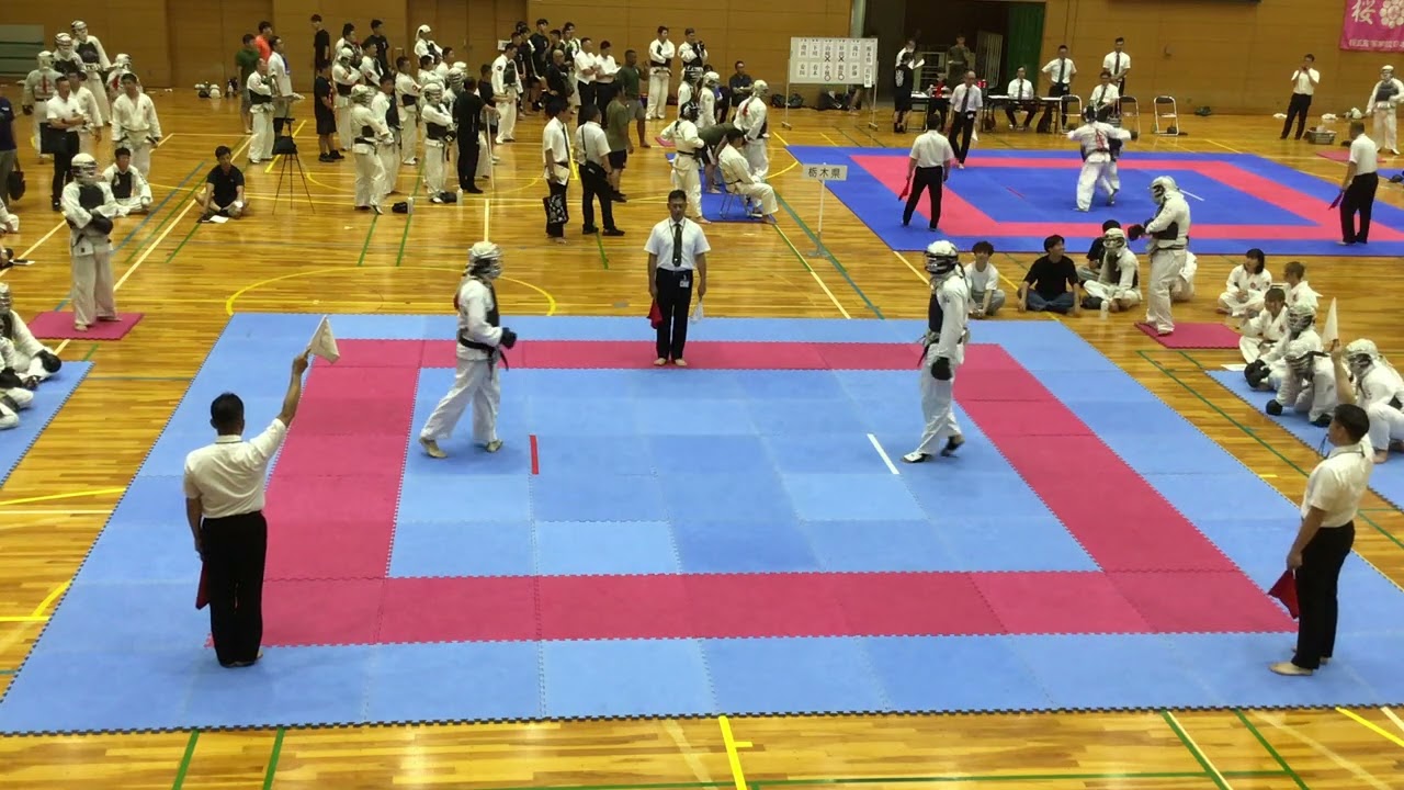 第23回 全国都道府県対抗日本拳法大会男子【Aコート】①