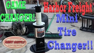Mini Tire Changer From Harbor Freight!