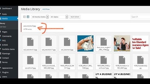 Http Error During Image or Media Upload - WordPress