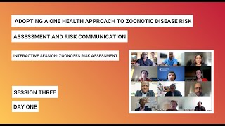 Adopting a One Health approach to Zoonotic disease risk assessment & risk communication - session 3
