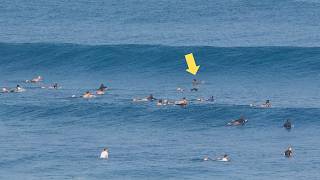 Kai Lenny Positioning At Uluwatu