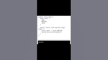Enumeration inside a Class #Java Program #Shorts #Ammu