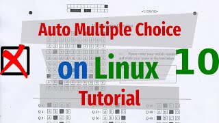 Lesson 10. Going through the UI of auto-multiple-choice and initial setup for tests Wealth