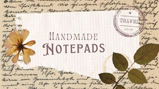 Handmade Notepads✒️calming no talking wt soft music 🖋 screenshot 2