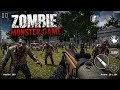 Zombie Monster 4 ☠️🖤 Level 1  Best Zombie Game 👾 Offline Gun Game 🎮 Fps mobile Game 🎮 Gaming 
