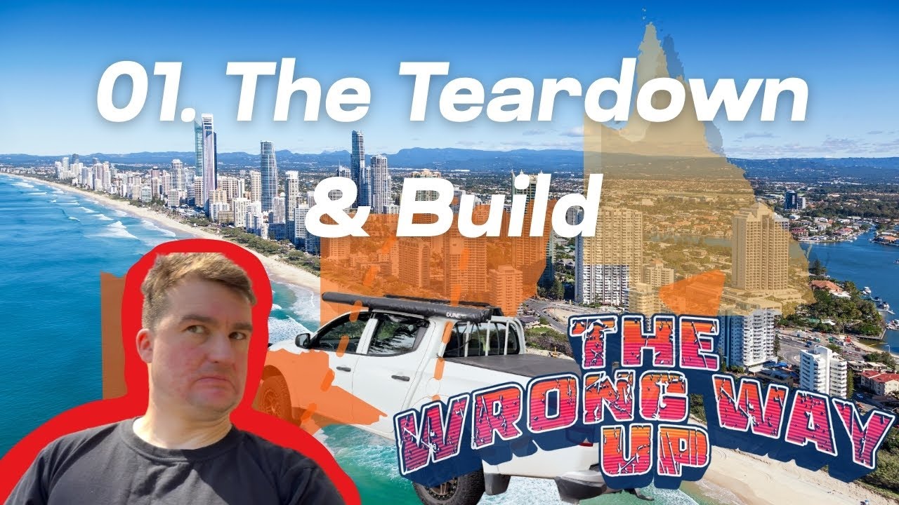 Rebuilding my First 4wd - The Wrong Way Up - Ep. 1