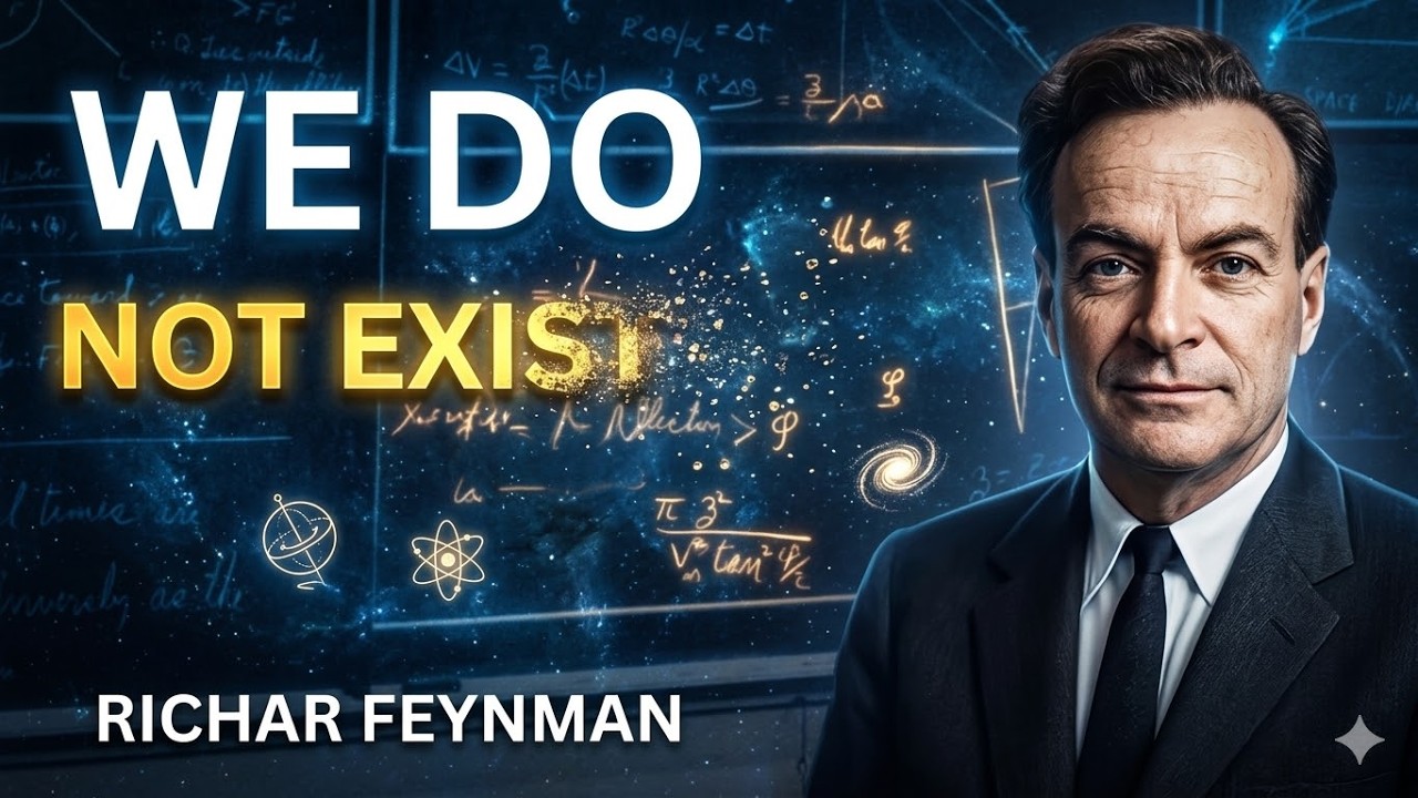 WE DO NOT EXIST? | Richard Feynman Mind-Blowing Theory